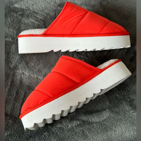 Anthropologie Maeve Puffy Platform Slippers Maeve Puffy Platform Slippers Large - Picture 4 of 16